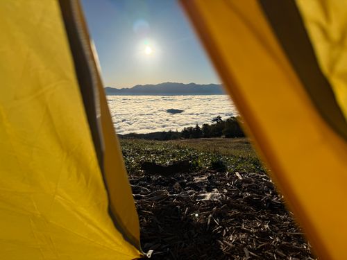 山キャン(御嶽山) キャンプONTAKE 雲の上エリア ソロキャンプ 区画サイト シルバーズさんのキャンプブログ CAMPiii（キャンピー） -キャンプ専用SNS キャンプのすべてがここに集まる-