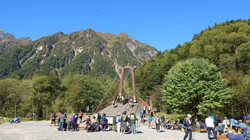 紅葉🍁登山 涸沢カール ソロキャンプ グループキャンプ フリーサイト まーささんのキャンプブログ CAMPiii（キャンピー） -キャンプ専用SNS キャンプのすべてがここに集まる-