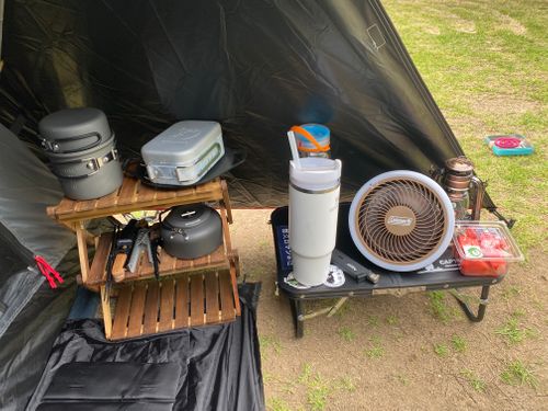 遂に‼️念願のソロキャンデビュー👏🏻✨️ FOREST CAMP BASE 悠久ロマンの杜 ソロキャンプ 区画サイト ねこ🐈&zwj;⬛さんのキャンプブログ CAMPiii（キャンピー） -キャンプ専用SNS キャンプのすべてがここに集まる-