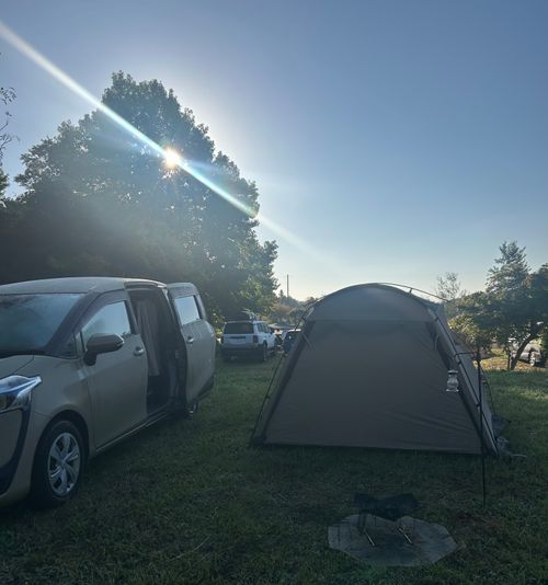 キャンプ2泊目✨母子キャンプ🏕️ 宇根山家族旅行村 はやぷささんのキャンプブログ CAMPiii（キャンピー） -キャンプ専用SNS キャンプのすべてがここに集まる-