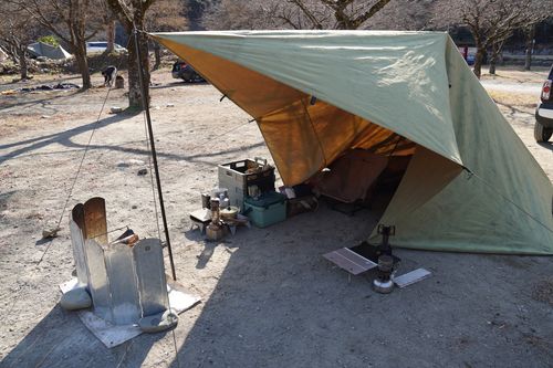 朝ゆっくりしたかったソロキャンプ 青野原オートキャンプ場 ソロキャンプ 区画サイト 週末スナフキンさんのキャンプブログ CAMPiii（キャンピー） -キャンプ専用SNS キャンプのすべてがここに集まる-