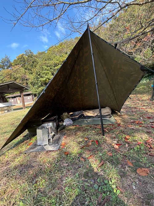 いつもの思いつきキャンプ🏕️  in原付キャンプツーリングの聖地 見近島キャンプ場 見近島自然公園 ソロキャンプ フリーサイト まーくんさんのキャンプブログ CAMPiii（キャンピー） -キャンプ専用SNS キャンプのすべてがここに集まる-