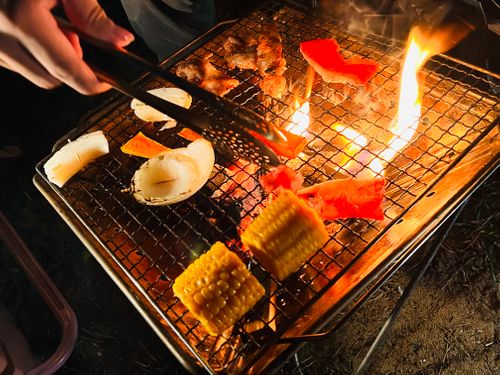 由良川のほとりで ハロー京都の海 ファミリーキャンプ 区画サイト ふむふむさんのキャンプブログ CAMPiii（キャンピー） -キャンプ専用SNS キャンプのすべてがここに集まる-