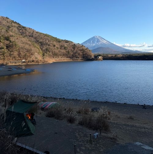 CAMPiii(キャンピー) Takadaさんのキャンプブログ 過去イチ寒かったキャン@4年ぶりの湖畔 精進レークサイドキャンプ