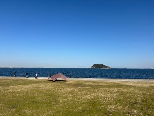 焚き火🔥がしたいんじゃ😆 うみかぜ公園 ソロキャンプ フリーサイト Genさんのキャンプブログ CAMPiii（キャンピー） -キャンプ専用SNS キャンプのすべてがここに集まる-