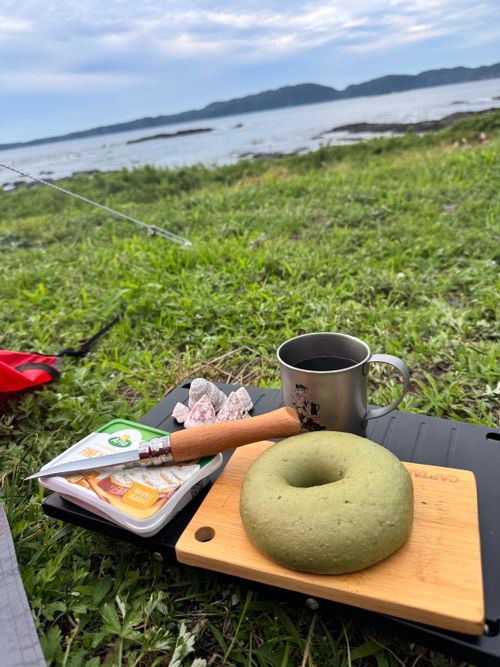 マンボウからクジラへ🏍️ くじらロックキャンプ場 ソロキャンプ グループキャンプ Aoさんのキャンプブログ CAMPiii（キャンピー） -キャンプ専用SNS キャンプのすべてがここに集まる-