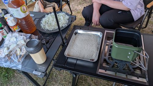 お久しぶりの福岡キャンプ🏕️ ファミリーキャンプ 区画サイト オートサイト ヒゲキャンさんのキャンプブログ CAMPiii（キャンピー） -キャンプ専用SNS キャンプのすべてがここに集まる-