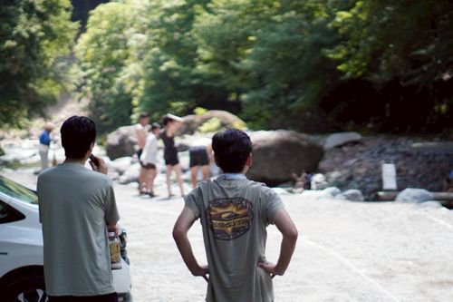 全力中年、ふたたび 大渡キャンプ場 グループキャンプ 区画サイト もるがんさんのキャンプブログ CAMPiii（キャンピー） -キャンプ専用SNS キャンプのすべてがここに集まる-