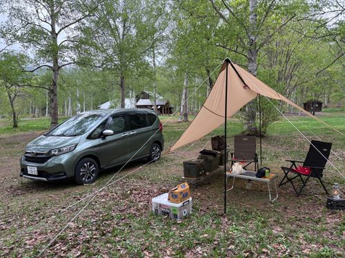 車中泊キャンプ🏕️ 岩尾内湖白樺キャンプ場 ファミリーキャンプ フリーサイト そらさんのキャンプブログ CAMPiii(キャンピー) -キャンプ専用SNS キャンプのすべてがここに集まる-