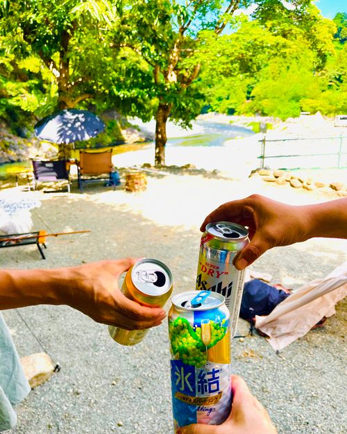 いいオトナだけど全力で川遊びをするためのキャンプ!!! 道志渓谷キャンプ場 グループキャンプ 区画サイト ぷりんさんのキャンプブログ CAMPiii(キャンピー) -キャンプ専用SNS キャンプのすべてがここに集まる-
