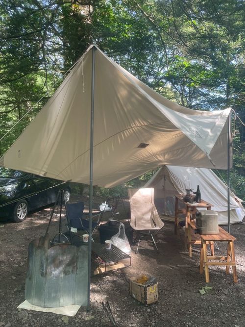 上高地&平湯キャンプ場 上高地 グループキャンプ フリーサイト 旅ンさんさんのキャンプブログ CAMPiii(キャンピー) -キャンプ専用SNS キャンプのすべてがここに集まる-
