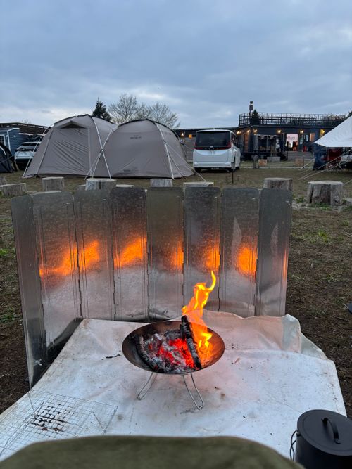 山中湖 LScamp山中湖 ソロキャンプ オートサイト 区画サイト marpyさんのキャンプブログ CAMPiii（キャンピー） -キャンプ専用SNS キャンプのすべてがここに集まる-