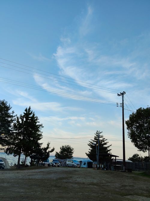 GWは電車で徒歩キャンに限る 青柳浜キャンプ場 ソロキャンプ 区画サイト おっとまんSさんのキャンプブログ CAMPiii（キャンピー） -キャンプ専用SNS キャンプのすべてがここに集まる-