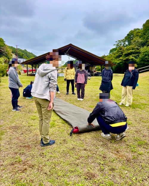 初挑戦‼️シーカヤックと24名の女性たち🩷初心者大歓迎のキャンプイベントだっちゃ🔰 松島自然の家(野外活動フィールド) Oniyomeさんのキャンプブログ CAMPiii（キャンピー） -キャンプ専用SNS キャンプのすべてがここに集まる-