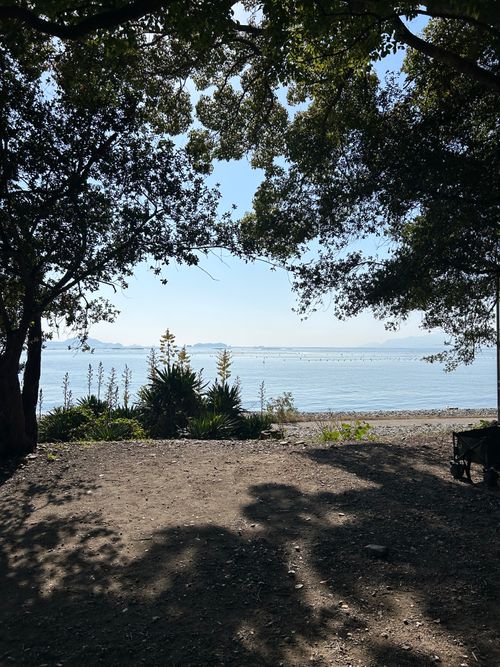 海辺で新米を愉しむキャンプ 丸山県民サンビーチ（キャンプ場） ソロキャンプ フリーサイト おくさんさんのキャンプブログ CAMPiii（キャンピー） -キャンプ専用SNS キャンプのすべてがここに集まる-