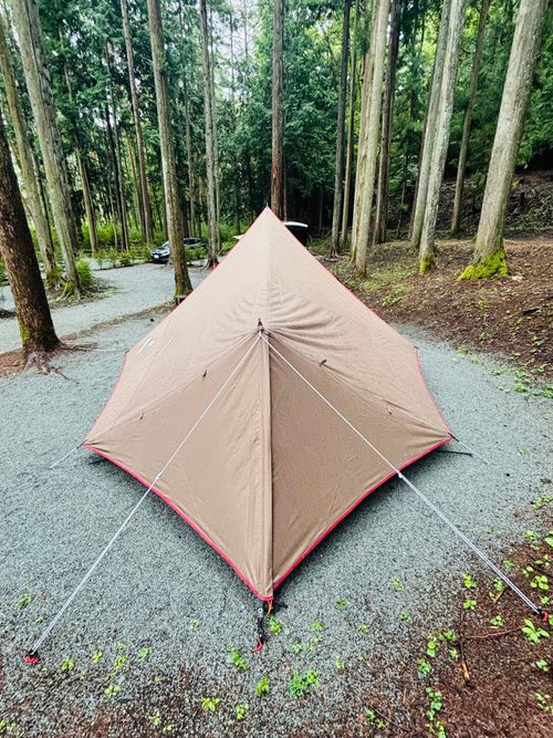№82 オートキャンプFUJICHU ソロキャンプ 区画サイト 1711_Campさんのキャンプブログ CAMPiii（キャンピー） -キャンプ専用SNS キャンプのすべてがここに集まる-