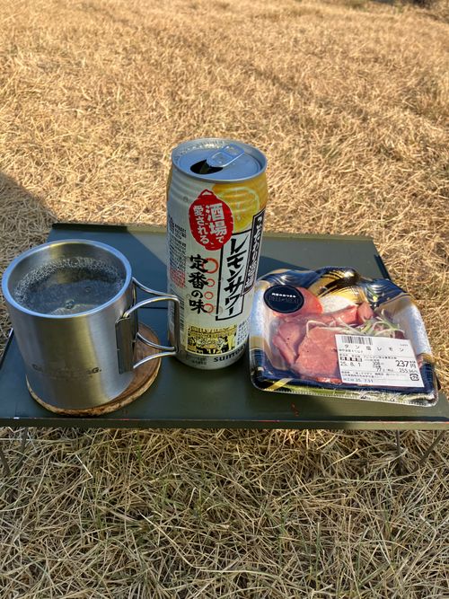山形県で岩手県の旅人と宴 庄内夕日の丘オートキャンプ場 ソロキャンプ フリーサイト オートサイト siroさんのキャンプブログ CAMPiii（キャンピー） -キャンプ専用SNS キャンプのすべてがここに集まる-
