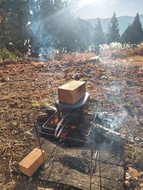 鹿岳辺りの紅葉🍁 One and…Nanmoku Another BASE ソロキャンプ 区画サイト ひろ16さんのキャンプブログ CAMPiii（キャンピー） -キャンプ専用SNS キャンプのすべてがここに集まる-