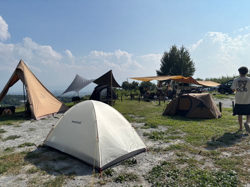 夏の長野グル⛺️✨ ウィスラースカイベース小諸 グループキャンプ 区画サイト Jimko☆さんのキャンプブログ CAMPiii(キャンピー) -キャンプ専用SNS キャンプのすべてがここに集まる-