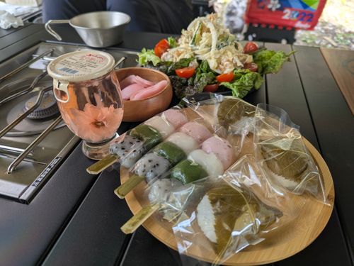 お花見キャンプでリフレッシュタイム♪ 小川の里オートキャンプ場 ソロキャンプ グループキャンプ フリーサイト オートサイト ちあさんのキャンプブログ CAMPiii（キャンピー） -キャンプ専用SNS キャンプのすべてがここに集まる-