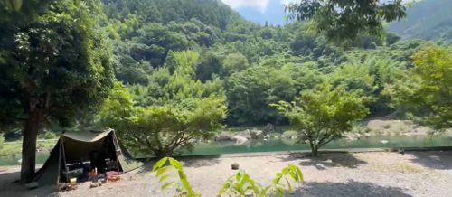 i.j.天幕🇯🇵＆ポ軍🇵🇱パップテント🏕️ 前川キャンプ場 ソロキャンプ フリーサイト Camp 'n'g  Roll♪🏁さんのキャンプブログ CAMPiii（キャンピー） -キャンプ専用SNS キャンプのすべてがここに集まる-