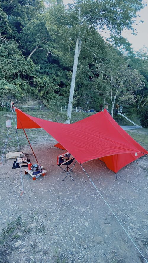 初めてのソロキャンプ⛺️を振り返る Grounding Space たてやま倶楽部 ソロキャンプ 区画サイト kana_haruさんのキャンプブログ CAMPiii（キャンピー） -キャンプ専用SNS キャンプのすべてがここに集まる-