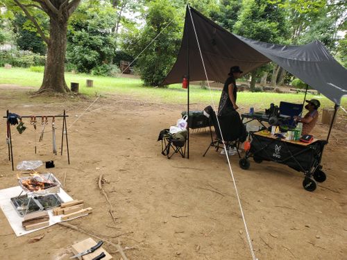 新規開拓が始まる Natural Space GRIM ファミリーキャンプ 区画サイト オートサイト DORRY(ドリー)さんのキャンプブログ CAMPiii(キャンピー) -キャンプ専用SNS キャンプのすべてがここに集まる-