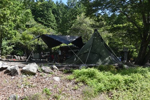 No.14 みーんなあつまれ ペンギン村 オートキャンプ場 ファミリーキャンプ 区画サイト まささんのキャンプブログ CAMPiii(キャンピー) -キャンプ専用SNS キャンプのすべてがここに集まる-
