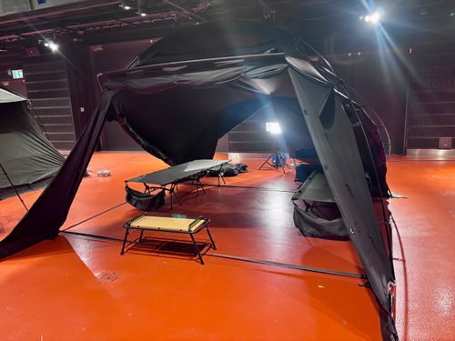 【番外編】東京クラフト仙台初開催＆ブルーインパルスが道の駅に登場‼️ 夢メッセ 西館展示場 Oniyomeさんのキャンプブログ CAMPiii（キャンピー） -キャンプ専用SNS キャンプのすべてがここに集まる-