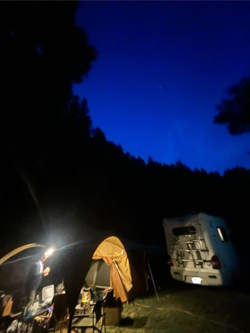 キャンピン交代2025 〜登城篇〜 会津高原INAキャンプビレッジ ソロキャンプ キャンピングカー まっつんさんのキャンプブログ CAMPiii(キャンピー) -キャンプ専用SNS キャンプのすべてがここに集まる-