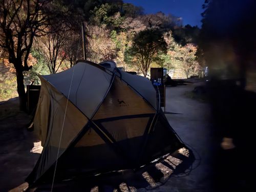 景観が楽しめるサイト Fujioka BASE リバーサイド ソロキャンプ 区画サイト YUANさんのキャンプブログ CAMPiii（キャンピー） -キャンプ専用SNS キャンプのすべてがここに集まる-