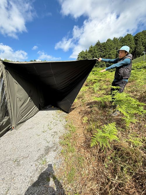 史上初、、、、 アウトドアベース京都 OUTDOOR BASE KYOTO ソロキャンプ フリーサイト まーくんさんのキャンプブログ CAMPiii(キャンピー) -キャンプ専用SNS キャンプのすべてがここに集まる-