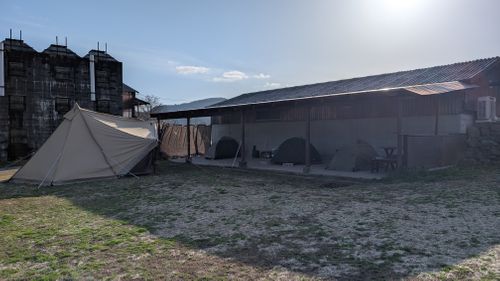 おっさんずグル＠玖珠の杜🏕️バニーちゃんもいるよ👯👯 キャンプ&農園 玖珠の杜 ソロキャンプ グループキャンプ フリーサイト オートサイト ヒゲキャンさんのキャンプブログ CAMPiii（キャンピー） -キャンプ専用SNS キャンプのすべてがここに集まる-