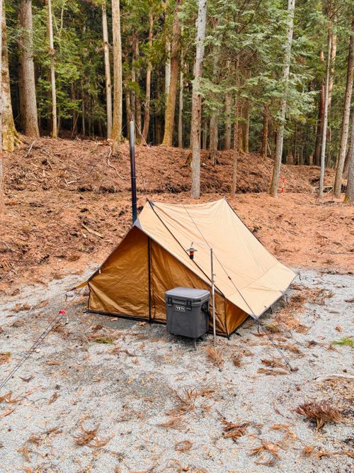 №71 オートキャンプFUJICHU ソロキャンプ 区画サイト 1711_Campさんのキャンプブログ CAMPiii（キャンピー） -キャンプ専用SNS キャンプのすべてがここに集まる-