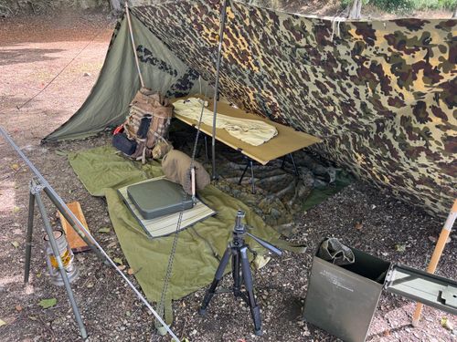 CAMPiii（キャンピー） てぃーえむキャンプさんのキャンプブログ 軍幕オープンスタイル 丸山県民サンビーチ（キャンプ場）