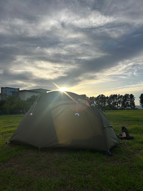 遠征キャンプ Part4     もう一つの聖地 渚園 キャンプ場 ソロキャンプ フリーサイト Genさんのキャンプブログ CAMPiii（キャンピー） -キャンプ専用SNS キャンプのすべてがここに集まる-