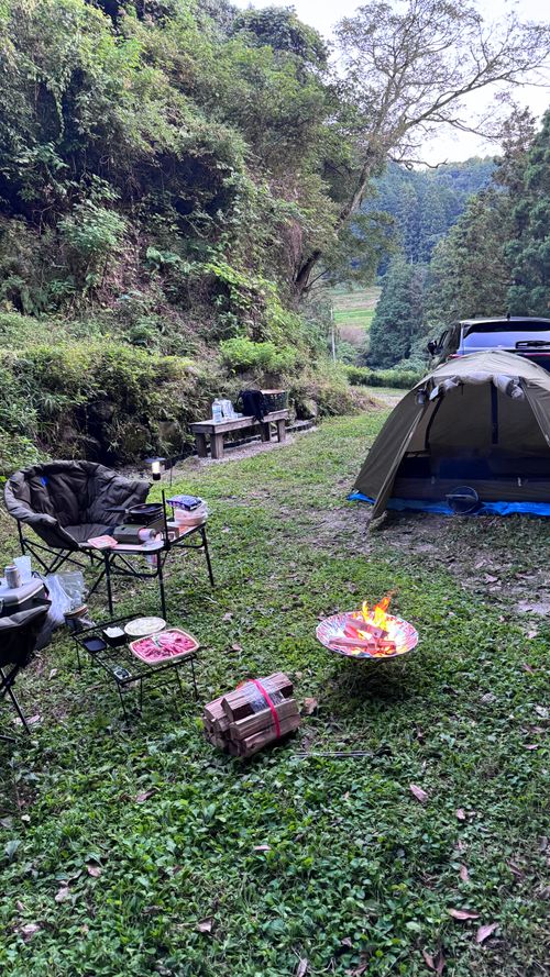 1ヶ月連続 週末キャンプ達成🏕 市ノ瀬ベース ファミリーキャンプ 区画サイト オートサイト はるかさんのキャンプブログ CAMPiii(キャンピー) -キャンプ専用SNS キャンプのすべてがここに集まる-