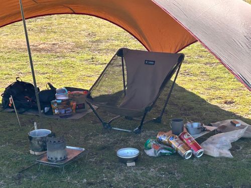 焚き火🔥がしたいんじゃ😆 うみかぜ公園 ソロキャンプ フリーサイト Genさんのキャンプブログ CAMPiii（キャンピー） -キャンプ専用SNS キャンプのすべてがここに集まる-