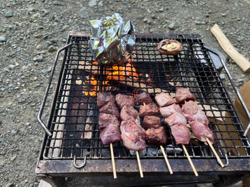 二回目ノロロッジキャンプ場 青野原野呂ロッジキャンプ場 ソロキャンプ 区画サイト よスさんのキャンプブログ CAMPiii（キャンピー） -キャンプ専用SNS キャンプのすべてがここに集まる-