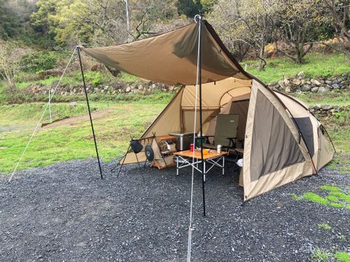 ☔︎雨キャン☔︎ かじかじテラスcampfield ファミリーキャンプ 区画サイト オートサイト masaさんのキャンプブログ CAMPiii（キャンピー） -キャンプ専用SNS キャンプのすべてがここに集まる-