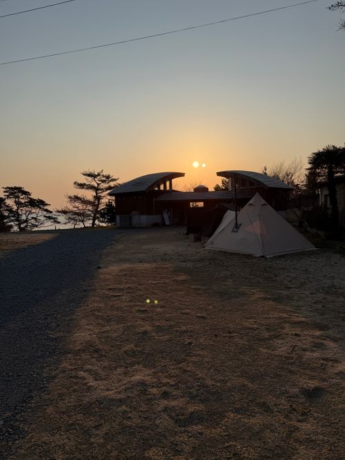 みちのく潮風トレイル３区間目キャンプ 神割崎キャンプ場 ソロキャンプ フリーサイト まっつんさんのキャンプブログ CAMPiii（キャンピー） -キャンプ専用SNS キャンプのすべてがここに集まる-