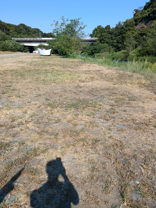 夜勤前のデーキャンプ 角田大橋 ソロキャンプ フリーサイト ウエィダーさんのキャンプブログ CAMPiii(キャンピー) -キャンプ専用SNS キャンプのすべてがここに集まる-