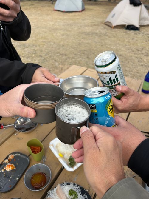 バックパックに憧れて、ついに決行 トウシキキャンプ場(野営場)無料 ソロキャンプ グループキャンプ フリーサイト Genさんのキャンプブログ CAMPiii（キャンピー） -キャンプ専用SNS キャンプのすべてがここに集まる-