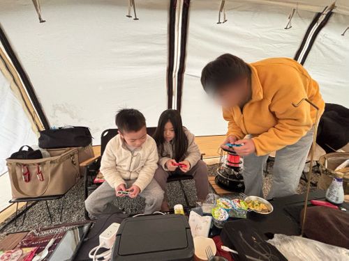 今年の初きゃんは〝まさか〟の連続&hellip; the veg out グループキャンプ オートサイト まつけんさんのキャンプブログ CAMPiii（キャンピー） -キャンプ専用SNS キャンプのすべてがここに集まる-