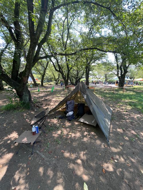 久しぶりの上大島の木陰でデュオキャン! 上大島キャンプ場 ソロキャンプ グループキャンプ フリーサイト ma9さんのキャンプブログ CAMPiii(キャンピー) -キャンプ専用SNS キャンプのすべてがここに集まる-