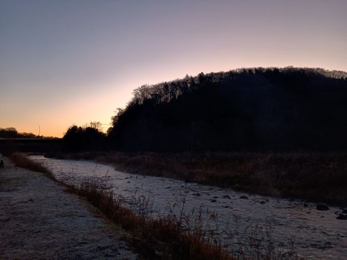 軍幕キャンプ納め 角田大橋河川敷 ソロキャンプ フリーサイト ウエィダーさんのキャンプブログ CAMPiii（キャンピー） -キャンプ専用SNS キャンプのすべてがここに集まる-