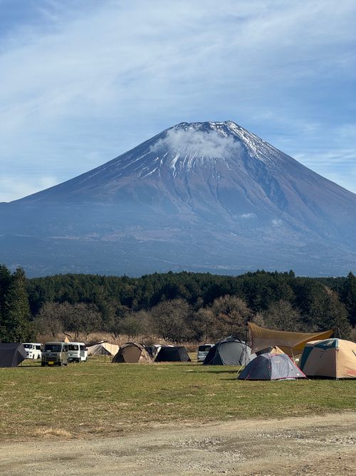 今月2回目⛺️今回も天気に恵まれて最高 ふもとっぱらキャンプ場 ソロキャンプ フリーサイト OYAKATAさんのキャンプブログ CAMPiii（キャンピー） -キャンプ専用SNS キャンプのすべてがここに集まる-