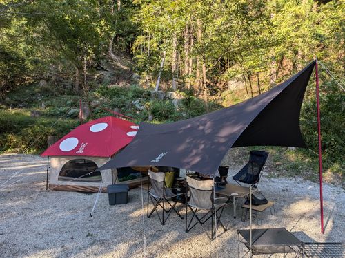 CAMPiii(キャンピー) tsugujijiさんのキャンプブログ キノコテント2デビュー ビッグホーンオートキャンプ場