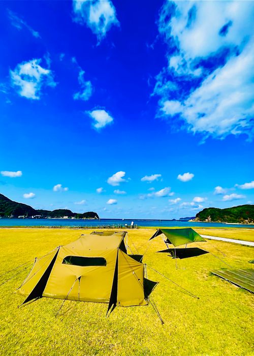 ちょっぴり寒くて予定外の？お籠りスタイルおじおばうさキャン△ in 阿川ほうせんぐり海浜公園 〜 CAMP NO.161 阿川ほうせんぐり海浜公園 ソロキャンプ ファミリーキャンプ グループキャンプ フリーサイト おじキャン△さんのキャンプブログ CAMPiii（キャンピー） -キャンプ専用SNS キャンプのすべてがここに集まる-