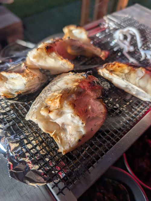 CAMPiii(キャンピー) おうこさんのキャンプブログ 焼きふぐ アウトサイド・ベース